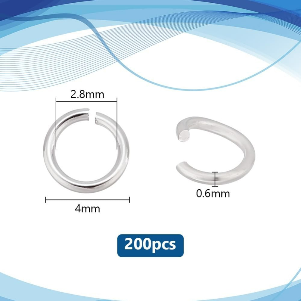 200pcs 925 Sterling Silver Pla – Sterling Silver Ring Bewertung und Preis