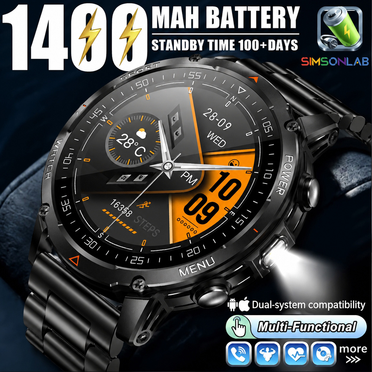 New Durable 1400mAh Battery T- – Italian Jewelry Watches Bewertung und Preis