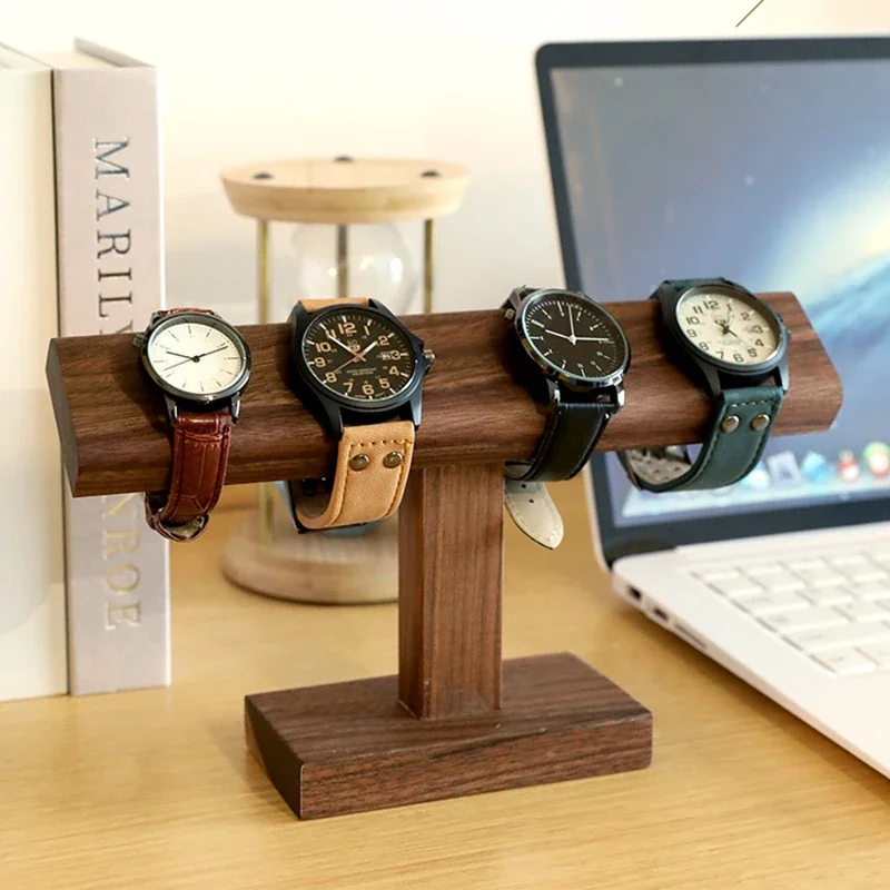 Wooden New T-Bar Vintage Walnu – Jewelry Stand Watches Bewertung und Preis
