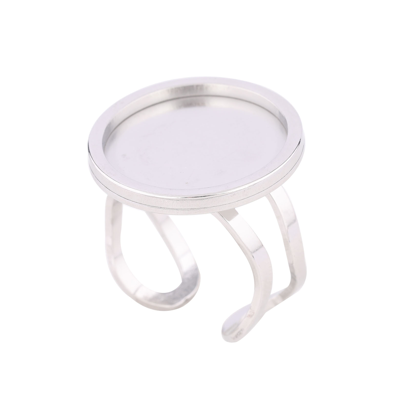 5pcs 18mm Round Cabochon Ring  – Gold Plated Ring Bewertung und Preis