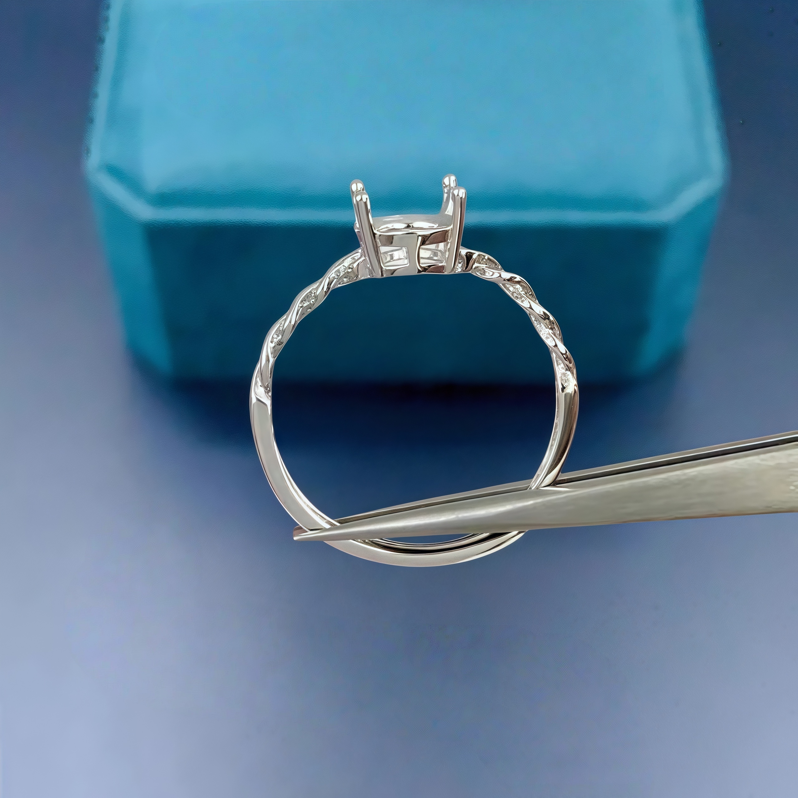 DIY Empty Ring Holder S925 Ste – Sterling Silver Ring Bewertung und Preis