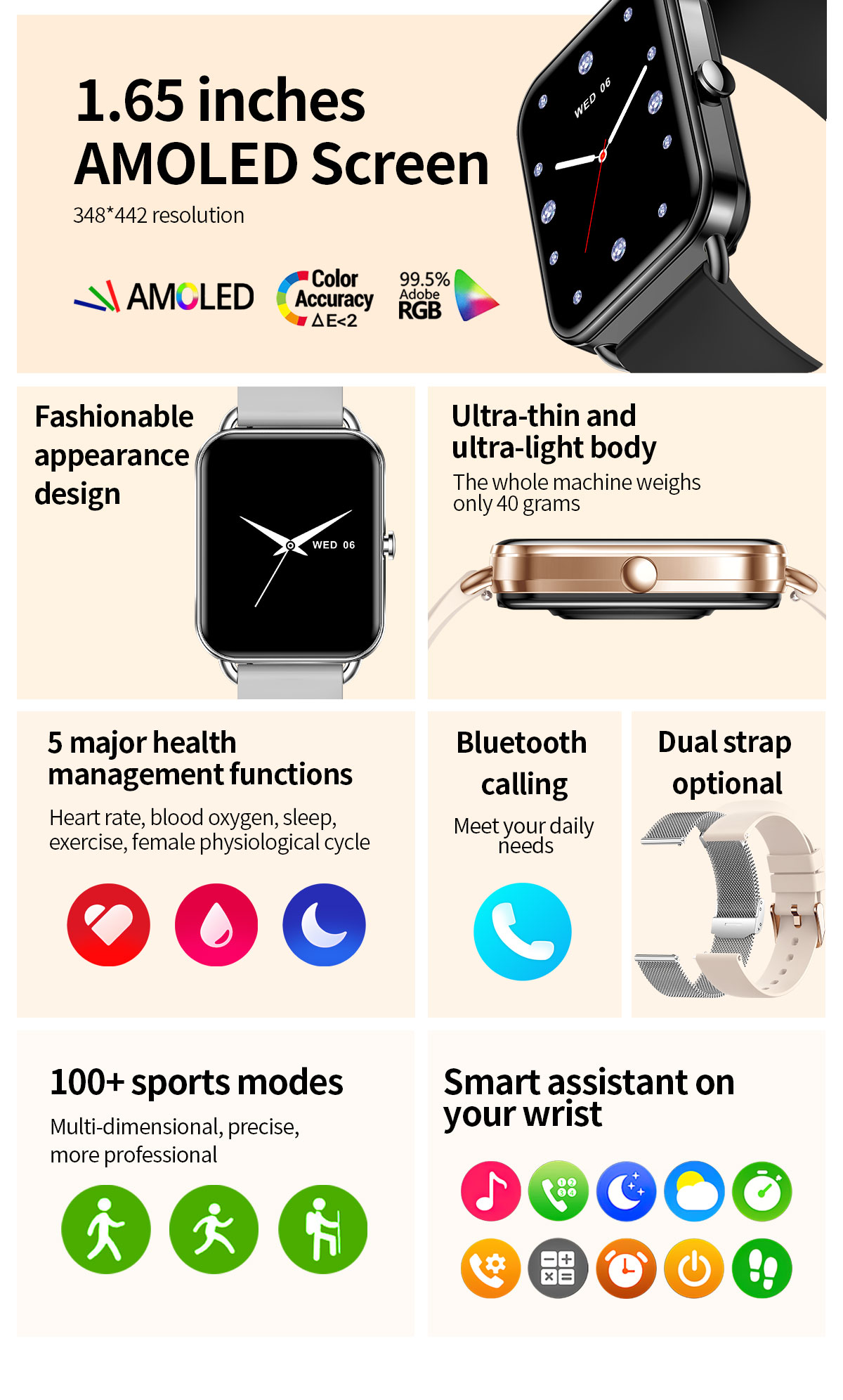 2024 Smart Watch Android Phone – Italian Jewelry Watches Bewertung und Preis