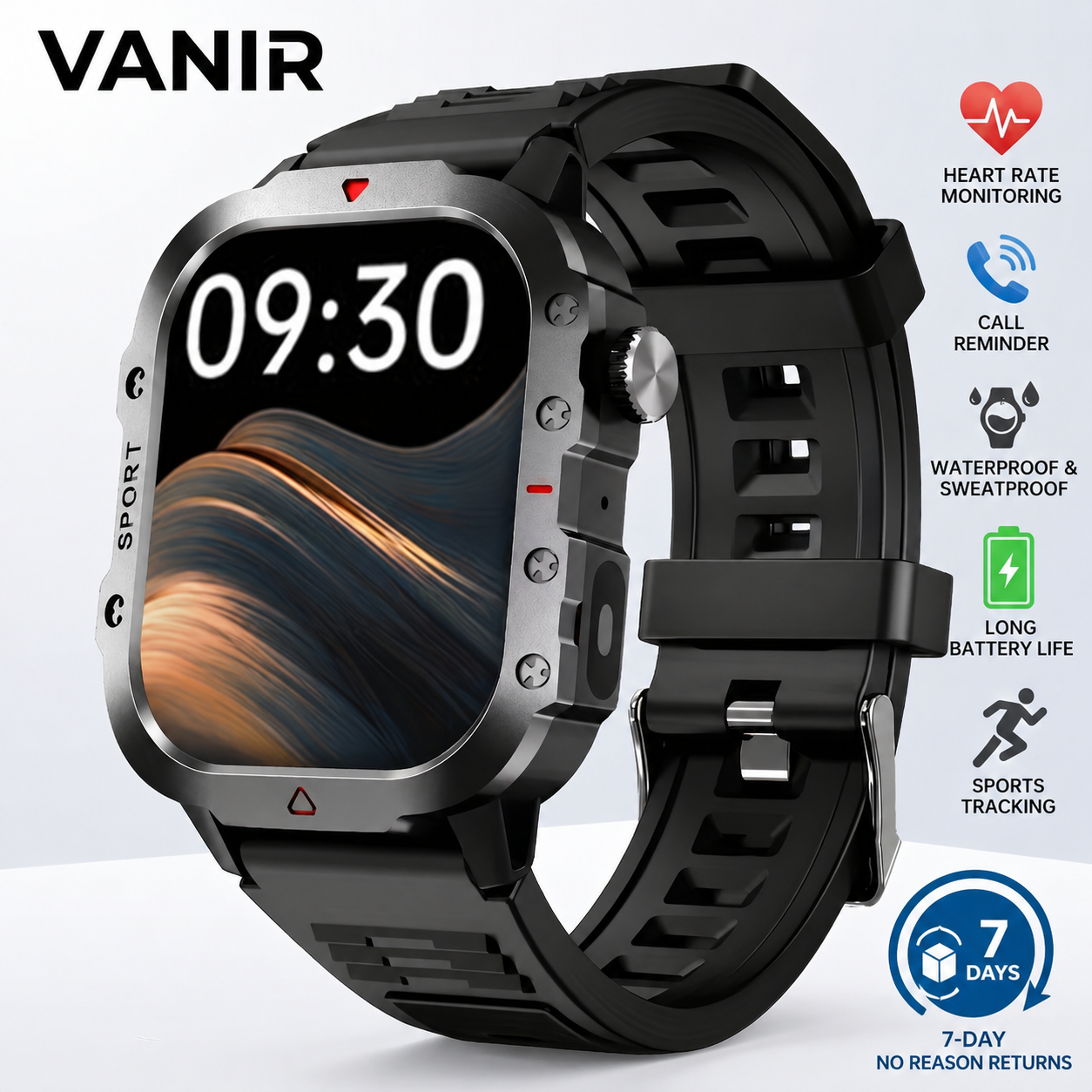 VANIR Bluetooth Smartwatch - M – Italian Jewelry Watches Bewertung und Preis