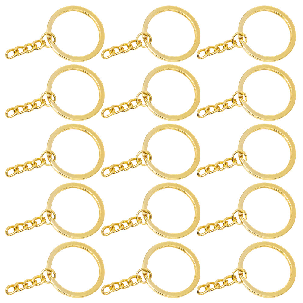 100Pcs Gold Plated Flat Chain  – Gold Plated Ring Bewertung und Preis
