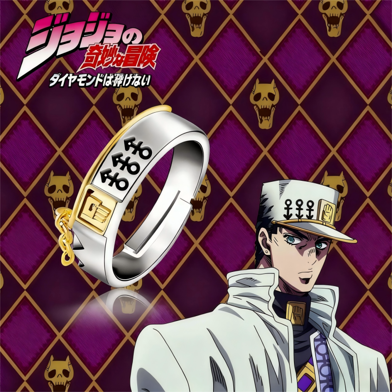 JOJO Bizarre Adventure Rings A – Titanium Steel Ring Bewertung und Preis